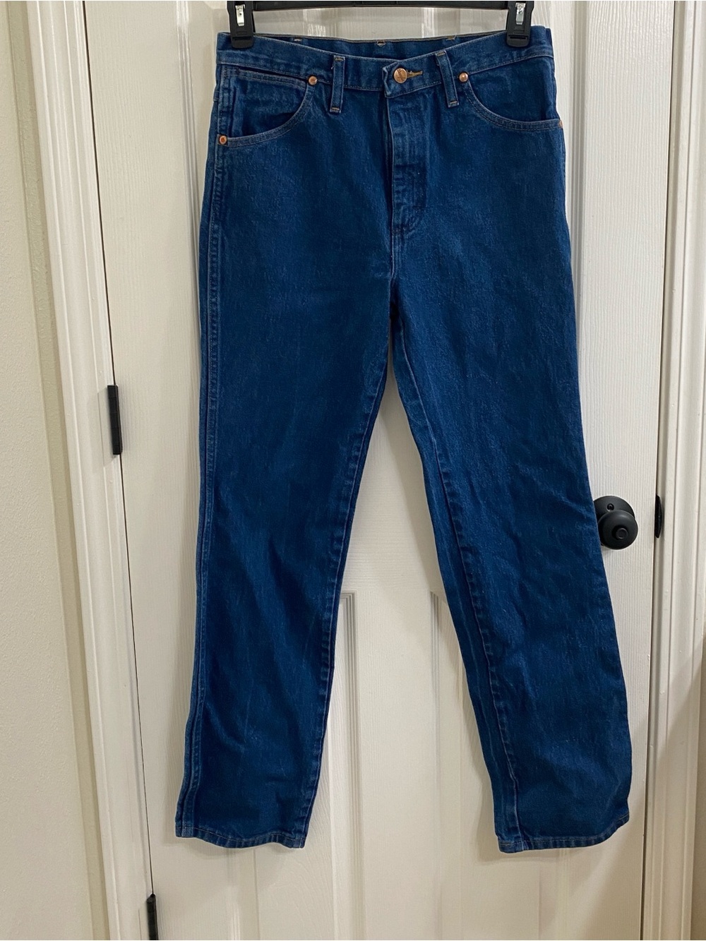 Wrangler 936WD Cowboy Cut Slim Fit Jeans 31x32 Blue Denim 100% Cotton Western